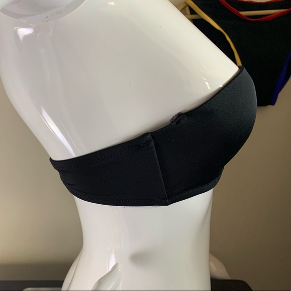 Victorias Secret Black Strapless Swim Top - Picture 6 of 6